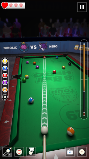 8 Ball Hero – Pool Billiards Puzzle Game mod screenshots 2
