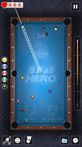 8 Ball Hero – Pool Billiards Puzzle Game mod screenshots 3