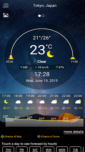 Accurate Weather Forecast Check Temperature 2021 mod screenshots 1