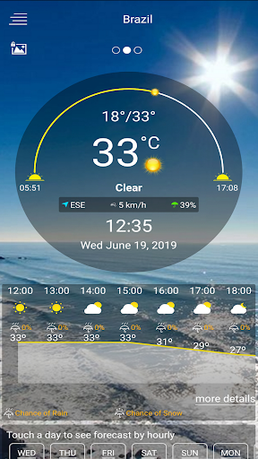 Accurate Weather Forecast Check Temperature 2021 mod screenshots 3