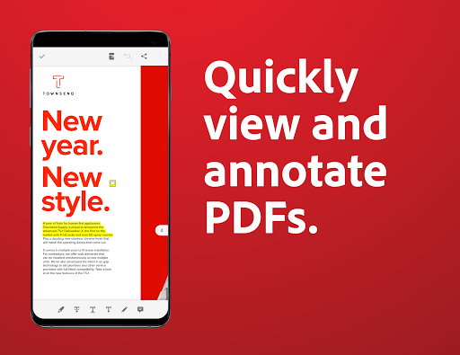 Adobe Acrobat Reader PDF Viewer Editor amp Creator mod screenshots 3