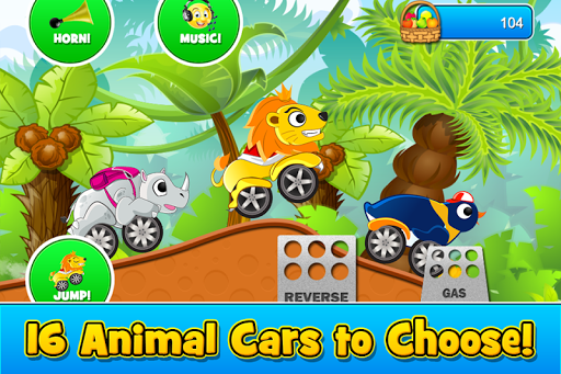 Animal Cars Kids Racing Game mod screenshots 2