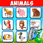 Animal sounds. Learn animals names for kids MOD