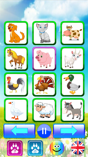 Animal sounds. Learn animals names for kids mod screenshots 1