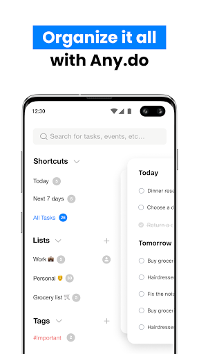 Any.do To do list Task Reminders amp Planner mod screenshots 1
