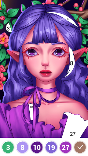 Art Number Coloring – Color by Number mod screenshots 1