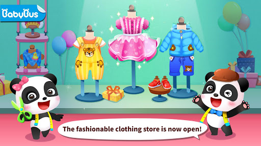 Baby Pandas Fashion Dress Up Game mod screenshots 1