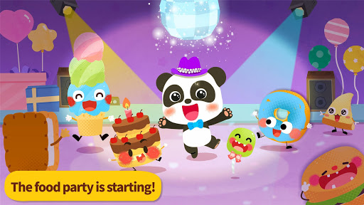 Baby Pandas Food Party Dress Up mod screenshots 5
