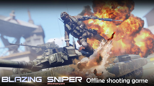 Blazing Sniper – offline shooting game mod screenshots 1