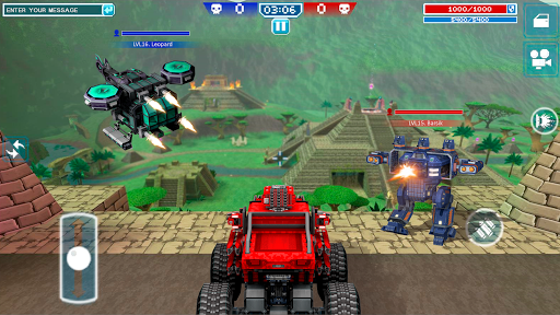 Blocky Cars – pixel shooter tank wars mod screenshots 2