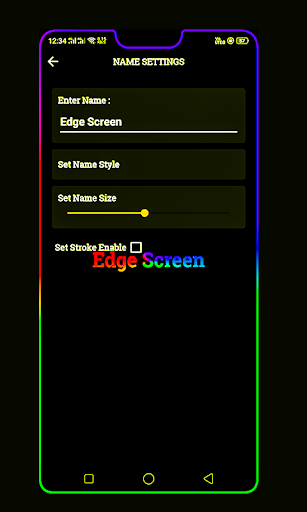 BorderLight – Edge Live Wallpaper mod screenshots 1