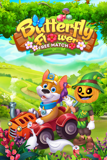 Butterfly Flower Free Match mod screenshots 1