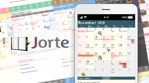 Calendar Personal Planner amp Diary – Jorte mod screenshots 1