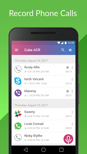 Call Recorder – Cube ACR mod screenshots 1