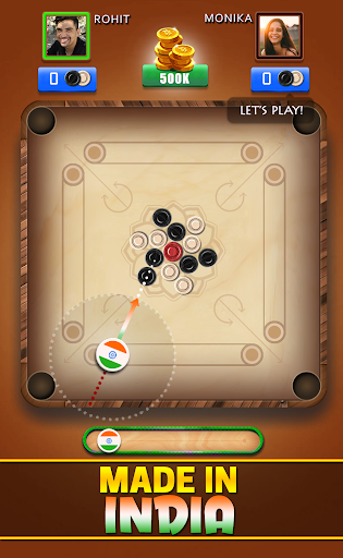 Carrom Club A Disc Pool Carrom Board Multiplayer mod screenshots 3