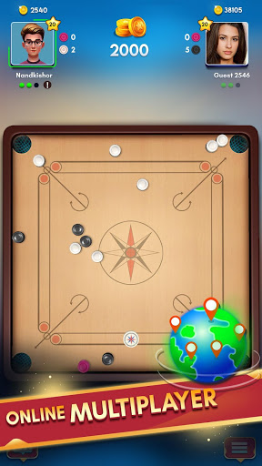 Carrom King – Best Online Carrom Board Pool Game mod screenshots 3