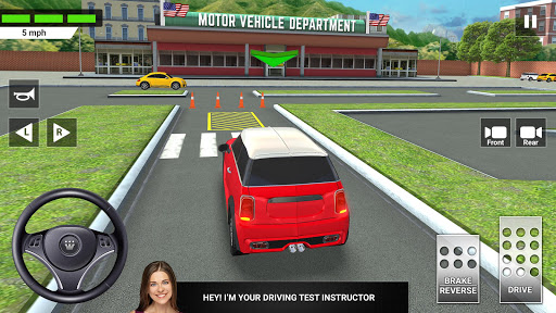 City Car Driving amp Parking School Test Simulator mod screenshots 1