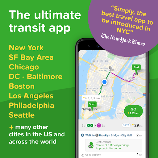 Citymapper Directions For All Your Transportation mod screenshots 1