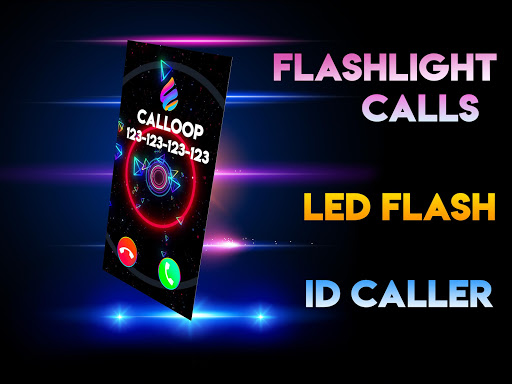 Color Screen Phone Call Flash Themes – Calloop mod screenshots 5