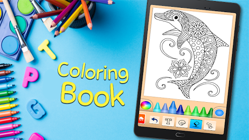 Coloring game for girls and women mod screenshots 5
