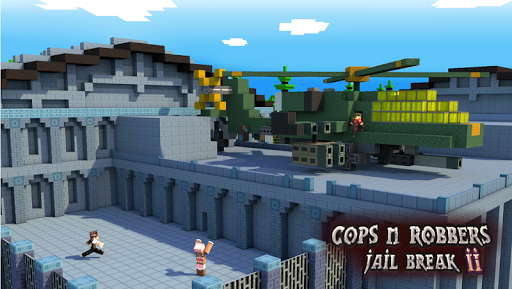 Cops N Robbers 3D Pixel Prison Games 2 mod screenshots 2