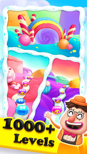 Crazy Candy Bomb – Sweet match 3 game mod screenshots 3