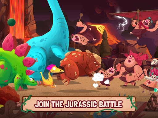 Dino Bash – Dinosaurs v Cavemen Tower Defense Wars mod screenshots 5