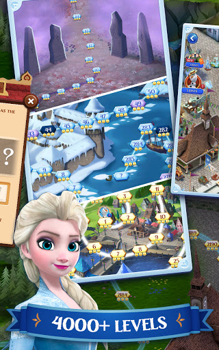 Disney Frozen Free Fall – Play Frozen Puzzle Games mod screenshots 3
