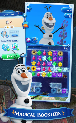 Disney Frozen Free Fall – Play Frozen Puzzle Games mod screenshots 5