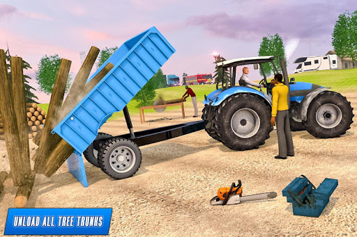 Drive Tractor trolley Offroad Cargo- Free 3D Games mod screenshots 2