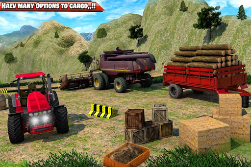 Drive Tractor trolley Offroad Cargo- Free 3D Games mod screenshots 3