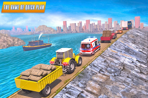 Drive Tractor trolley Offroad Cargo- Free 3D Games mod screenshots 5