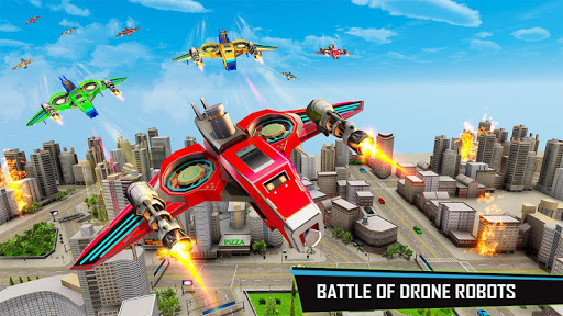 Drone Robot Car Game – Robot Transforming Games mod screenshots 4