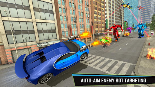 Drone Robot Car Game – Robot Transforming Games mod screenshots 5