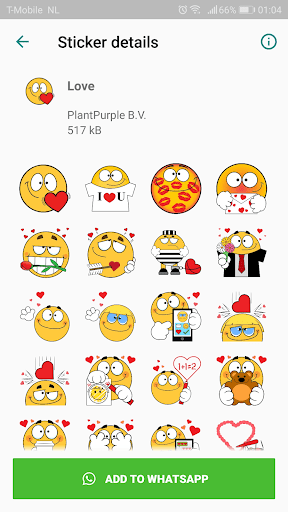 Emojidom stickers for WhatsApp free -WAStickerApps mod screenshots 4