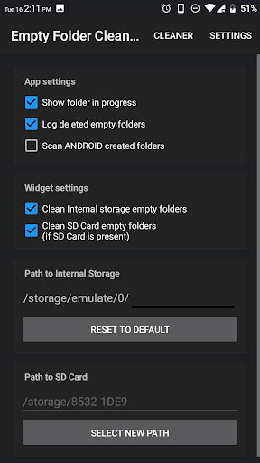 Empty Folder Cleaner mod screenshots 3