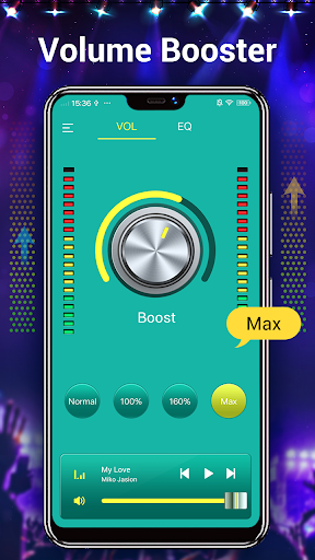 Equalizer amp Bass Booster – Music Volume EQ mod screenshots 5