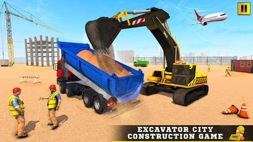Excavator City Construction Construction Games mod screenshots 1