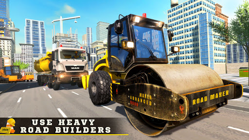 Excavator City Construction Construction Games mod screenshots 3