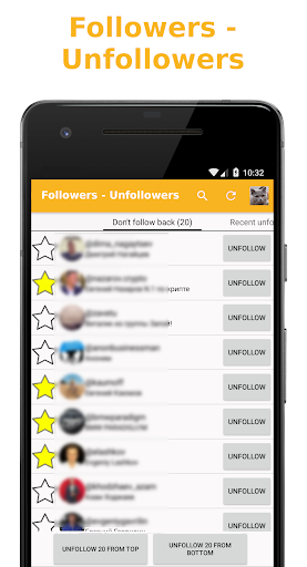 Followers – Unfollowers mod screenshots 1