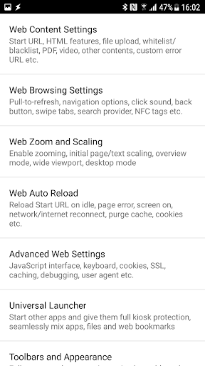 Fully Kiosk Browser amp App Lockdown mod screenshots 2