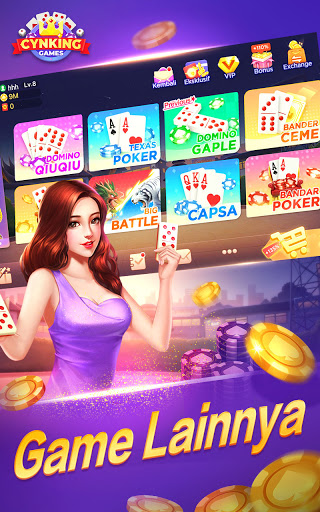 Gaple-Domino QiuQiu Poker Capsa Ceme Game Online mod screenshots 1