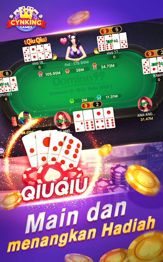 Gaple-Domino QiuQiu Poker Capsa Ceme Game Online mod screenshots 2