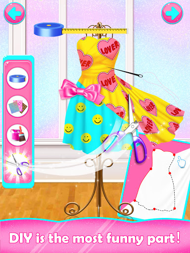 Girl Games Fashion Doll Shopping Day SPA Dress Up mod screenshots 2