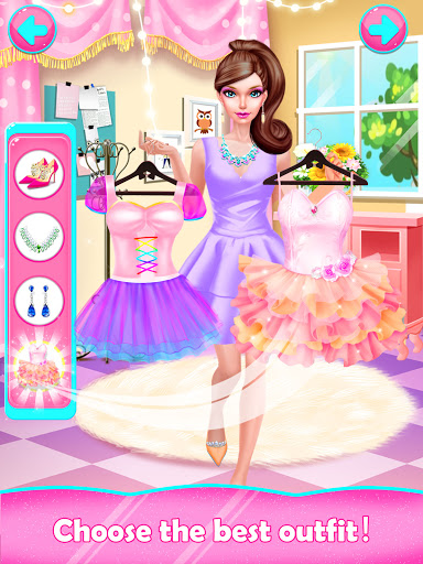 Girl Games Fashion Doll Shopping Day SPA Dress Up mod screenshots 3
