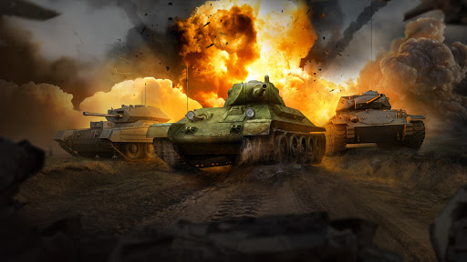 Grand Tanks Free World War of Tank Games mod screenshots 1