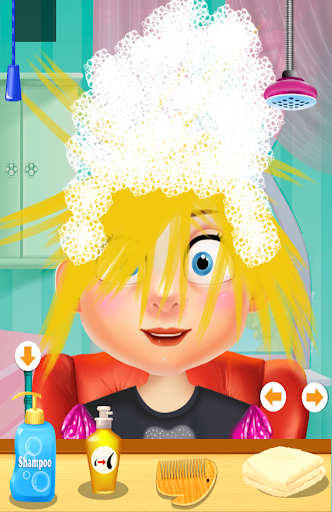 Hair Salon amp Barber Kids Games mod screenshots 3