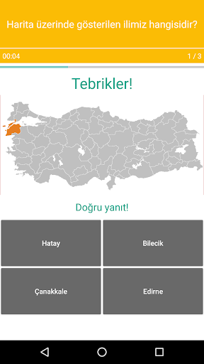 Harita Oyunu Trkiye – ehir Bulmaca mod screenshots 4