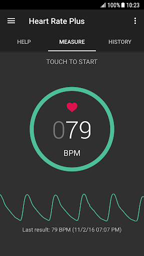 Heart Rate Plus – Pulse amp Heart Rate Monitor mod screenshots 1