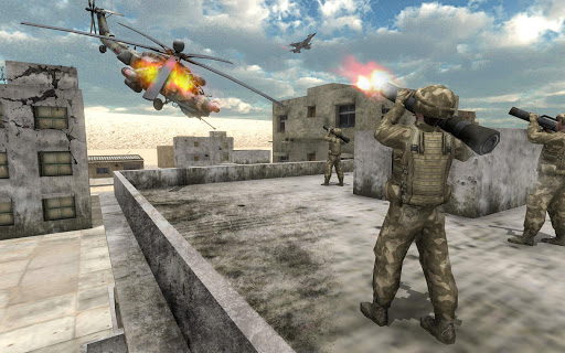 Helicopter Simulator 3D Gunship Battle Air Attack mod screenshots 2